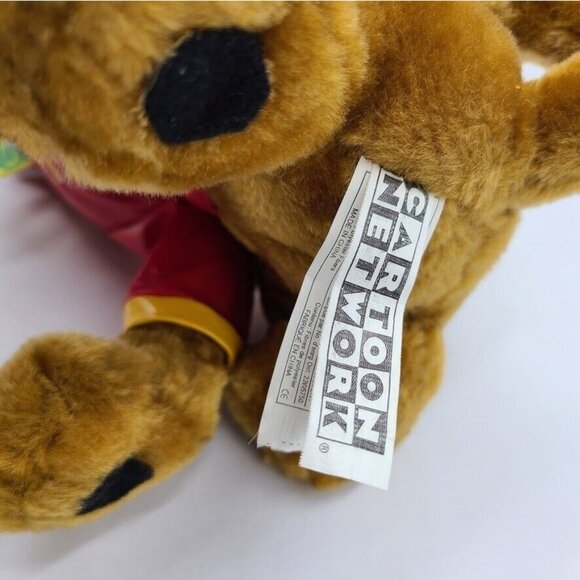 Vintage Hanna Barbera Scooby Doo Snacks Toy Plush Stuffed Animal Lot of 2 - Picture 10 of 12